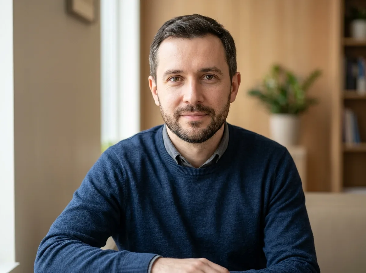 Аватар пациента Алексей Т., мужчина 38 лет, нейтральный портрет